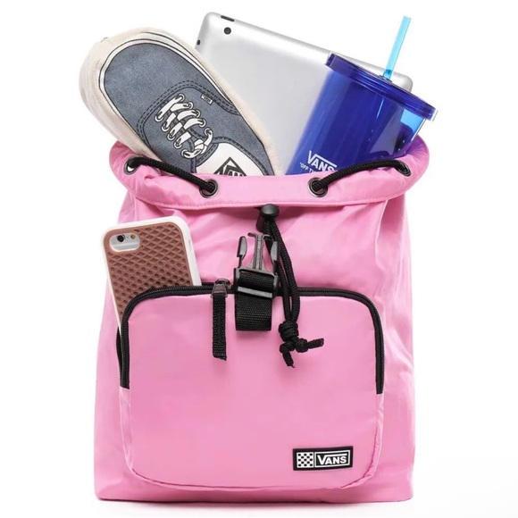 Vans Girls/Women Mini Geo Pink Small Backpack (VN0ADRPV5D) -   NWT - Picture 3 of 16